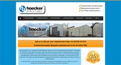 Desktop Screenshot of hoeckeruk.com